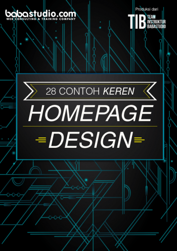 28 Contoh Keren Homepage Design image